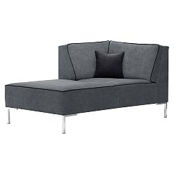 Šedá rohová lenoška Corinne Cobson Home Blackbird, levý roh