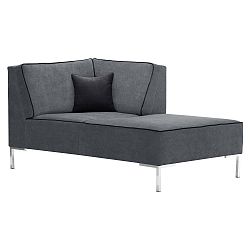 Šedá rohová lenoška Corinne Cobson Home Blackbird, pravý roh