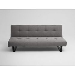 Šedá rozkládací dvoumístná pohovka Custom Form Sleek