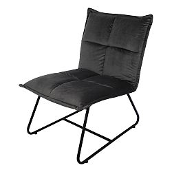 Šedá židle se sametovým potahem HSM collection Estelle