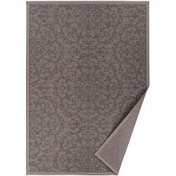 Šedobéžový vzorovaný oboustranný koberec Narma Pitsalu, 140  x  200 cm