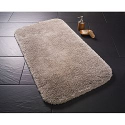 Šedohnědá předložka do koupelny Confetti Miami, 67 x 120 cm