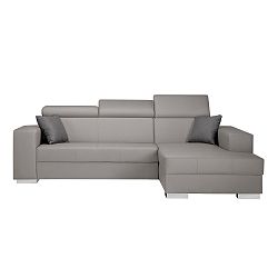 Šedohnědá sedačka Interieur De Famille Paris Tresor, pravý roh