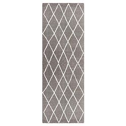 Šedý běhoun Elle Decor Passion Abbeville, 80 x 200 cm