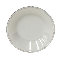 Šedý kameninový polévkový talíř Costa Nova Friso, ⌀ 26 cm