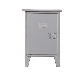 Šedý noční stolek s otvíráním na levé straně De Eekhoorn Max