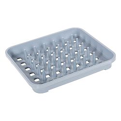 Šedý odkapávač z recyklovaného plastu Addis Eco Range