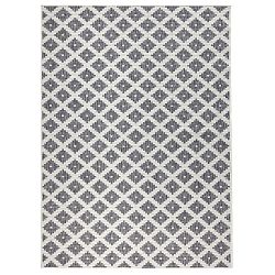Šedý vzorovaný oboustranný koberec Bougari Nizza, 120 x 170 cm