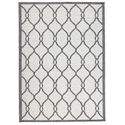 Šedý vzorovaný oboustranný koberec Bougari Rimini, 120 x 170 cm