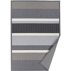 Šedý vzorovaný oboustranný koberec Narma Märdi, 140  x  200 cm