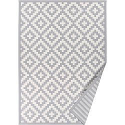 Šedý vzorovaný oboustranný koberec Narma Viki, 160  x  230 cm