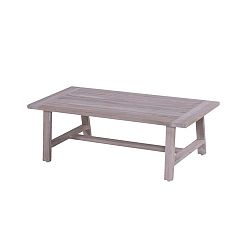 Šedý zahradní stůl z teakového dřeva Hartman Boa Vista, 120 x 60 cm