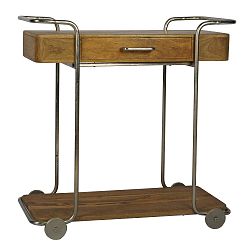 Servírovací pojízdný stolek z mangového dřeva Miloo Home Savoy