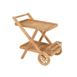 Servírovací stolek z teakového dřeva Santiago Pons Troll