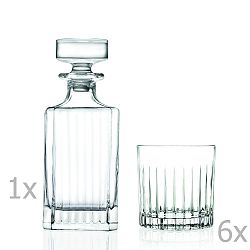 Set karafy a 6 sklenic RCR Cristalleria Italiana Giustina