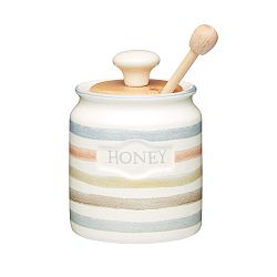 Set keramické dózy a naběračky na med Kitchen Craft Classic Collection