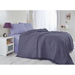 Set lehkého bavlněného přehozu, prostěradla na dvoulůžko a povlaků na polštáře Elena, 200 x 235 cm