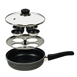 Set pánve a nástavců na vaření vajec Dexam Multipan Poacher and Sauté Pan