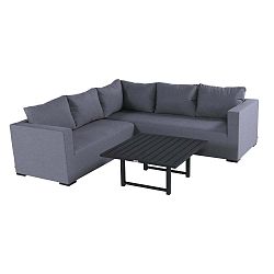 Set šedého zahradního nábytku a čtvercového stolku Hartman Oliver