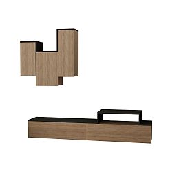 Set TV stolku a nástěnné police Homitis Turtil Sonomo