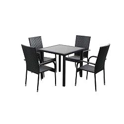 Set zahradního nábytku z umělého ratanu Timpana Simba