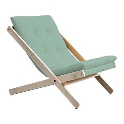 Skládací křeslo Karup Design Boogie Natural Clear/Mint