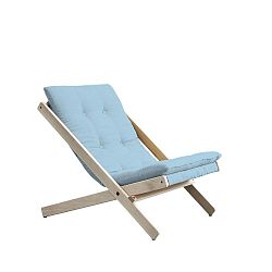 Skládací křeslo Karup Design Boogie Raw/Light Blue