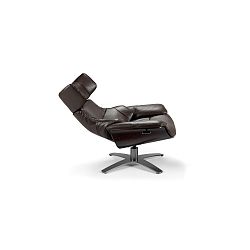 Sklápěcí kožené křeslo s relaxačním mechanismem Ángel Cerdá Terapeut