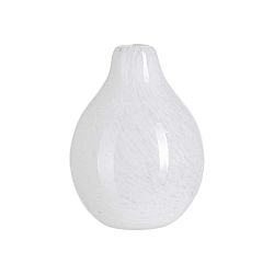 Skleněná váza A Simple Mess Korv Ballad Blue, výška 10,3 cm