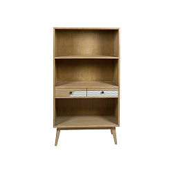 Skříňka s policemi z borovicového dřeva Santiago Pons Blue