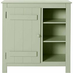 Skříňka z borovicového dřeva v přírodní barvě 90x90 cm Bertram – Støraa