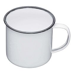 Smaltovaný hrnek Kitchen Craft Living Nostalgia, ⌀ 9 cm