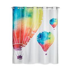 Sprchový závěs s protiplísňovou povrchovou úpravou Wenko Baloons, 180 x 200 cm