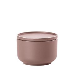 Starorůžová servírovací miska s víkem Zone Peili, 250 ml