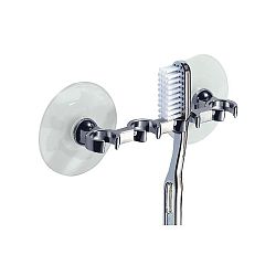 Stojan na kartáčky na přísavku InterDesign Suction Gia