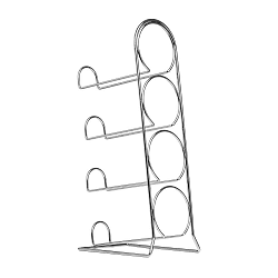Stojan na lahve Premier Housewares Chrome Wine Rack