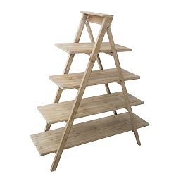 Stojan z jedlového dřeva Mauro Ferretti Stairway, 132 cm