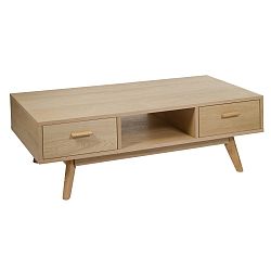 Stolek z dubového dřeva se šuplíky Santiago Pons Carmit