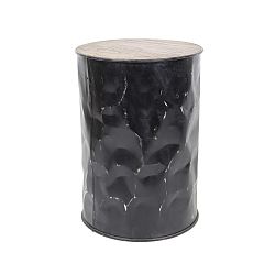 Stolička z teakového dřeva a kovu HSM collection Stool