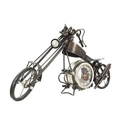 Stolní hodiny ve tvaru motorky Mauro Ferretti, 55 x 28 cm