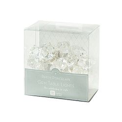 Stříbrný světelný řetěz z led svítidel Talking Tables