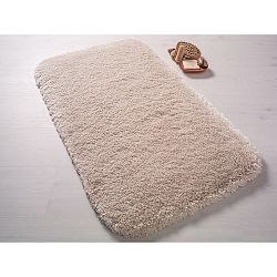 Světle béžová koupelnová předložka Confetti Bathmats Miami, 57 x 100 cm