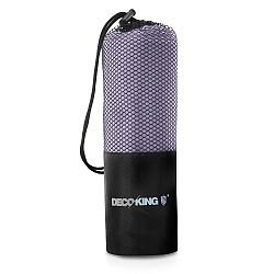 Světle fialová rychleschnoucí osuška DecoKing EKEA, 100 x 200 cm