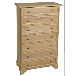 Světle hnědá komoda Evergreen House Living, 76 x 119 cm