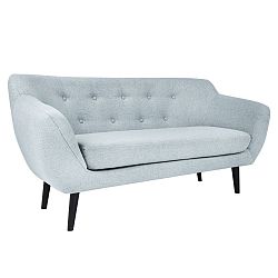 Světle modrá 2místná pohovka Mazzini Sofas Piemont