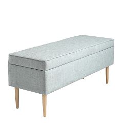 Světle modrá podnožka s úložným prostorem Custom Form Edi