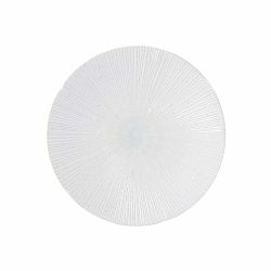 Světle modrý dezertní keramický talíř ø 13 cm ICE WHITE - MIJ