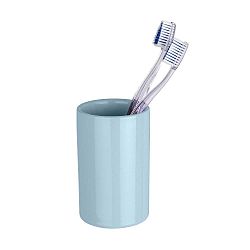 Světle modrý kelímek na zubní kartáčky Wenko Polaris Blue