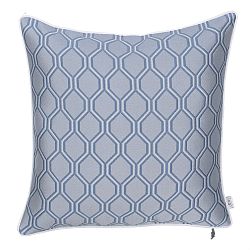 Světle modrý povlak na polštář Apolena Monna, 43 x 43 cm