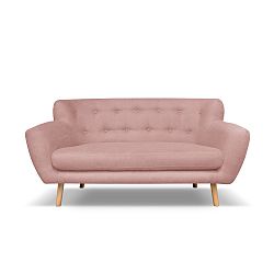 Světle růžová pohovka pro tři Cosmopolitan design London